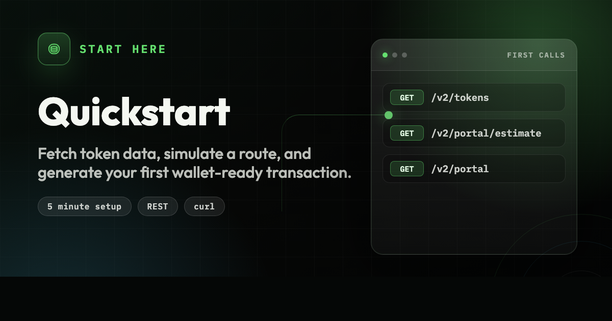 Quickstart | Portals API